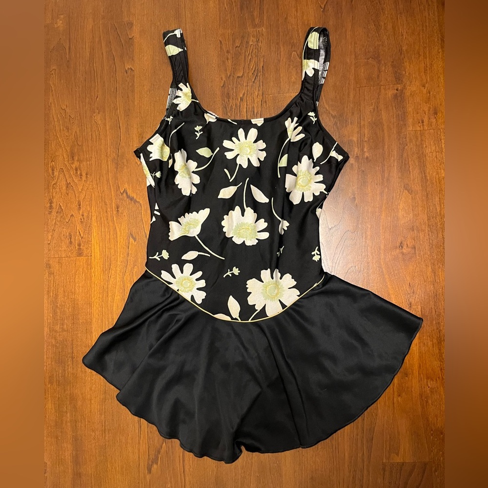 Vintage skirted swimsuit